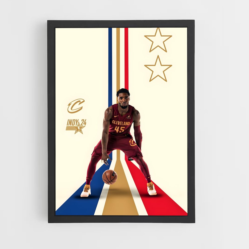 Poster Lebronmania – affiche Basketball (vue 2)